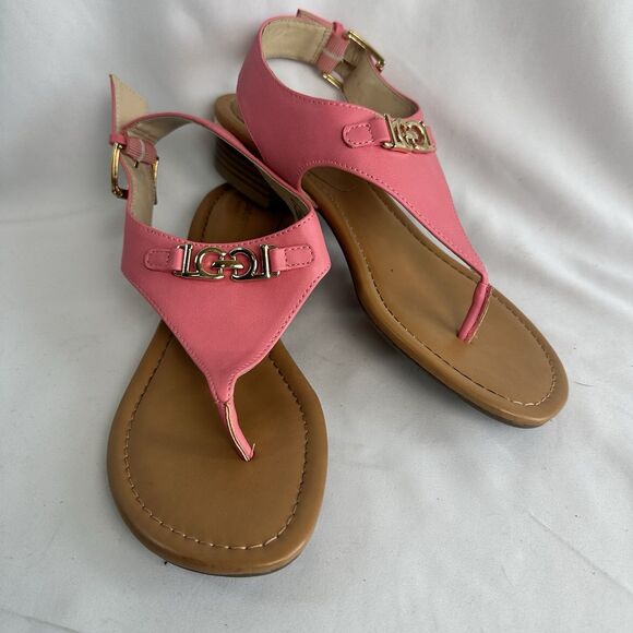 Women’s Liz Claiborne memory foam thong sandals size 8 Dressy Casual - Picture 2 of 9